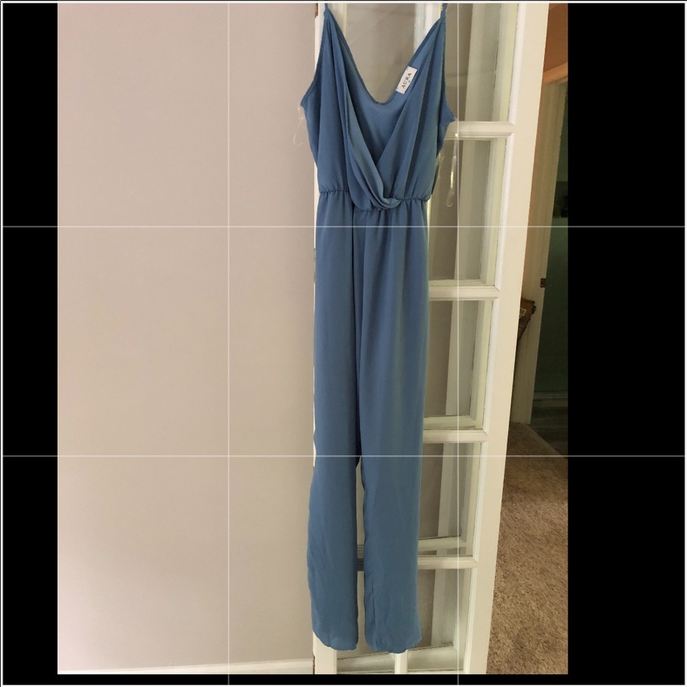 Gorgeous light blue jumpsuit NWT
